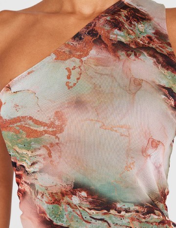 Top PRETTYLITTLETHING, mix culori