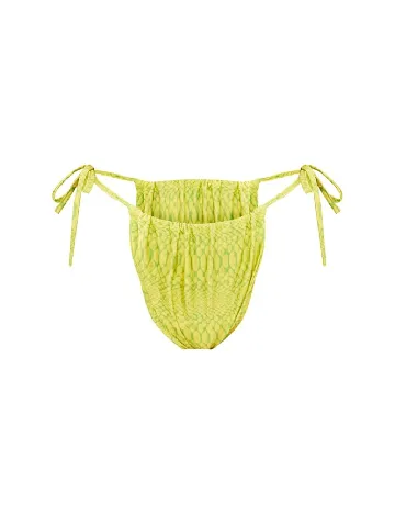 Chilot de baie PRETTYLITTLETHING Plus Size, galben