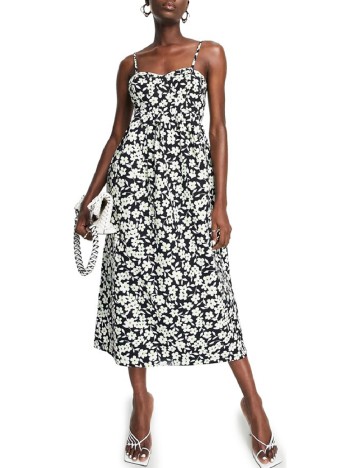 Rochie lunga Top Shop, floral print
