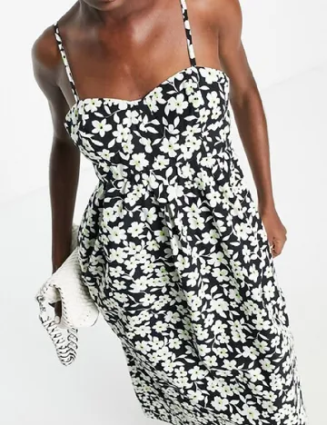 Rochie lunga Top Shop, floral print