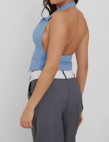 Top PRETTYLITTLETHING, albastru
