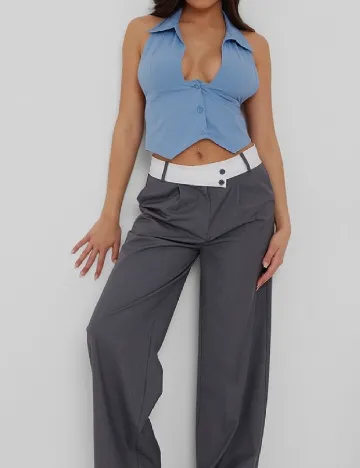 Top PRETTYLITTLETHING, albastru