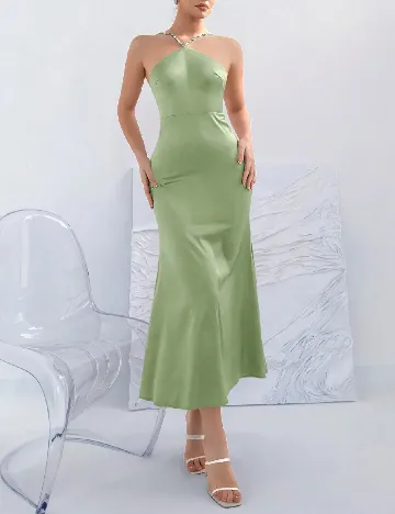 Rochie medie SHEIN, verde