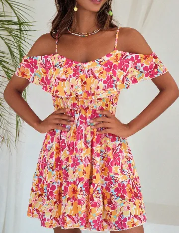 Rochie scurta SHEIN, mix culori