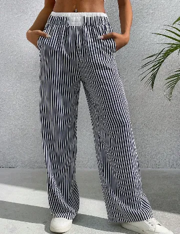 Pantaloni SHEIN, albastru