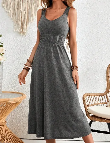 Rochie medie SHEIN, gri Gri