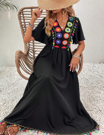 Rochie lunga SHEIN, negru