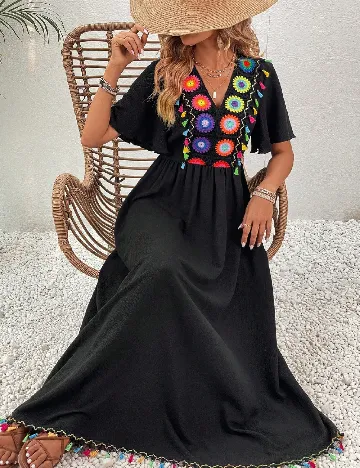 Rochie lunga SHEIN, negru