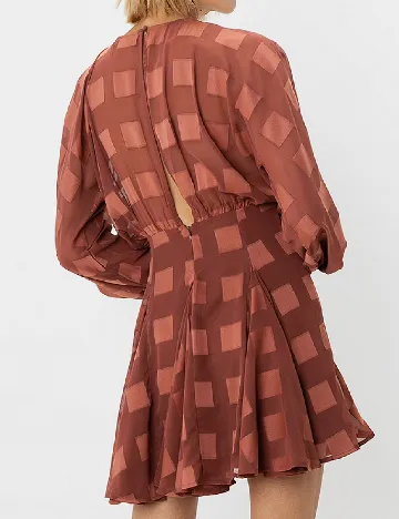 Rochie scurta ASOS, maro