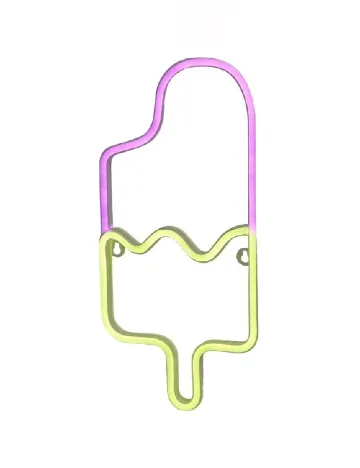 Decoratiune LED OutletMag, mix culori Mix culori