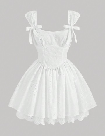 Rochie scurta SHEIN, alb