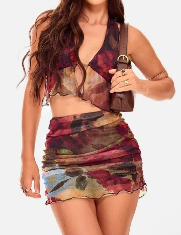 Top PRETTYLITTLETHING, mix culori