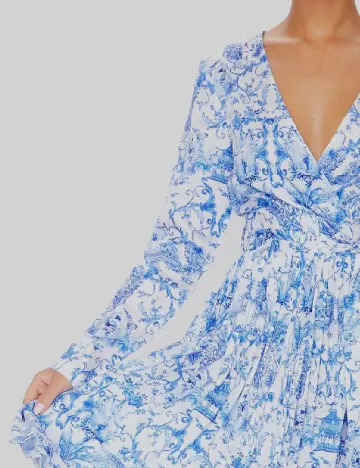 Rochie medie PRETTYLITTLETHING, albastru
