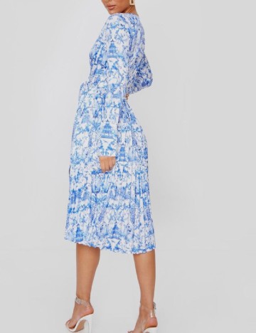 Rochie medie PRETTYLITTLETHING, albastru