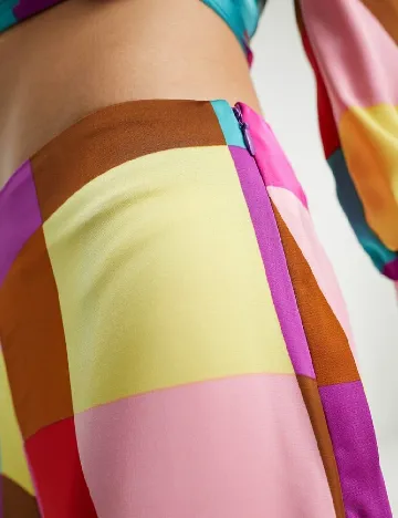 Pantaloni Something New, mix culori