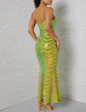 Rochie lunga SHEIN, verde
