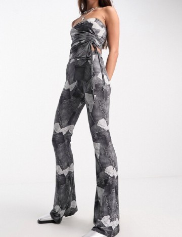 Pantaloni Tammy Girl, gri