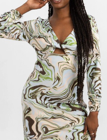 Rochie lunga ASOS, mix culori