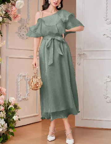 Rochie lunga SHEIN, albastru Albastru