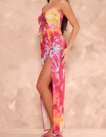 Rochie lunga PRETTYLITTLETHING, mix culori