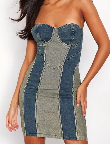 Rochie scurta PRETTYLITTLETHING, albastru