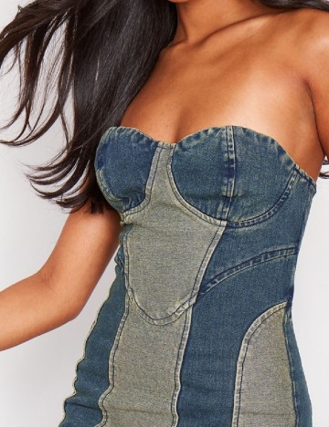 Rochie scurta PRETTYLITTLETHING, albastru