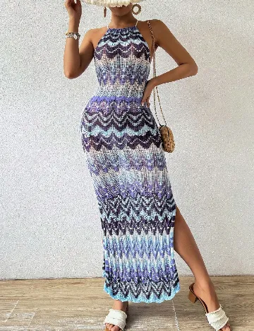 Rochie de plaja SHEIN, mix culori