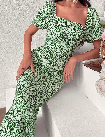 Rochie medie SHEIN, verde