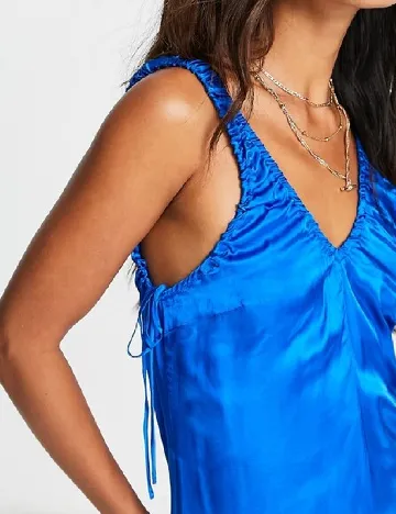 Rochie lunga Top Shop, albastru