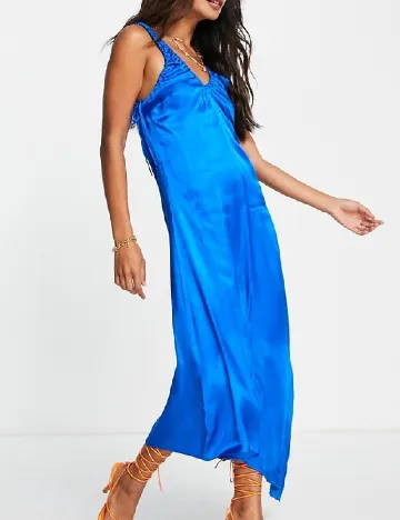 Rochie lunga Top Shop, albastru