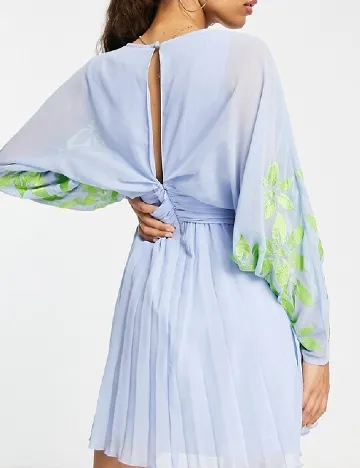 Rochie scurta ASOS, albastru