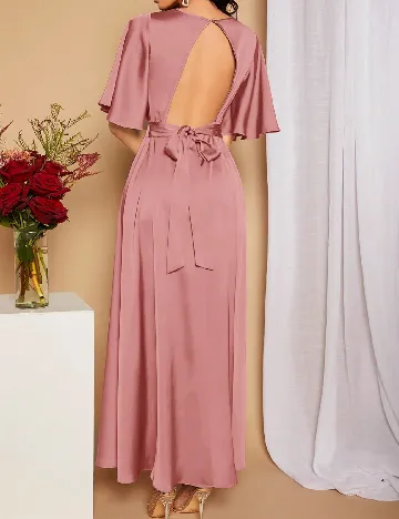 Rochie lunga SHEIN, roz Roz