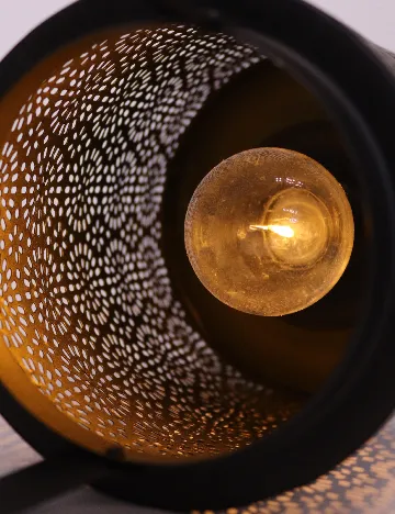 Lampa ACTION, negru