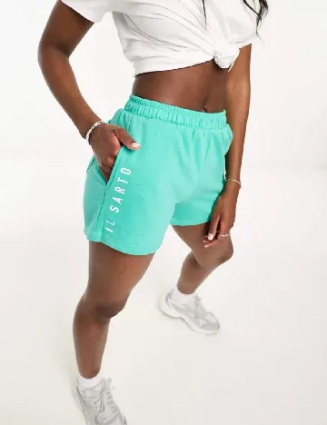 Pantaloni scurti Il Sarto, turcoaz Verde