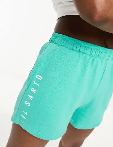 Pantaloni scurti Il Sarto, turcoaz Verde