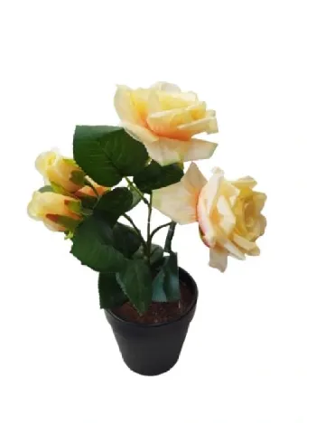 Floare artificiala OutletMag, galben Galben