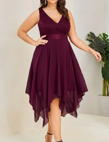 Rochie medie SHEIN CURVE, mov Mov