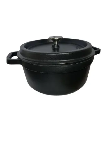 Oala din fonta SOLA, negru