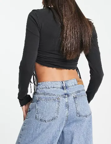Top ASOS, negru
