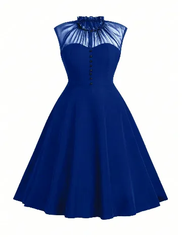 Rochie medie SHEIN CURVE, alb