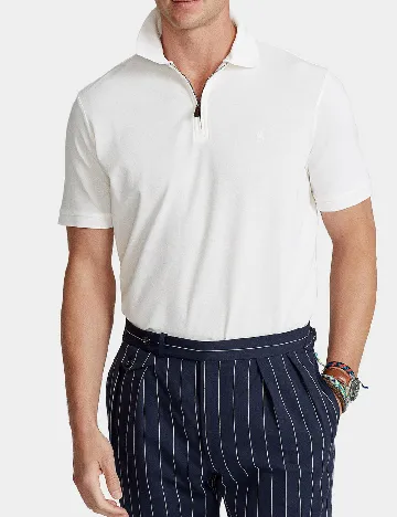 Tricou Polo Ralph Lauren, alb Alb