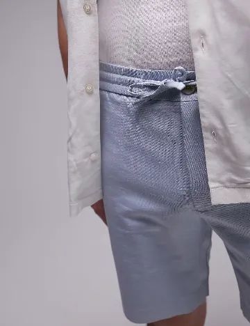 Pantaloni scurti Topman, albastru Albastru