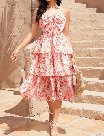 Rochie medie SHEIN, portocaliu Portocaliu