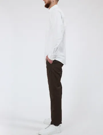 Camasa Lacoste, alb Alb