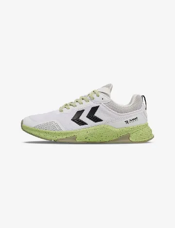 Adidasi Hummel, alb/verde Alb