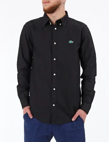 Camasa Lacoste, negru Negru