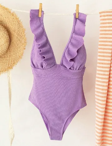 Costum de baie SHEIN, mov