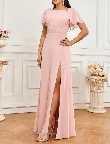 Rochie lunga SHEIN, roz