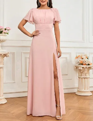 Rochie lunga SHEIN, roz