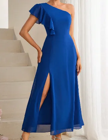 Rochie lunga SHEIN, albastru